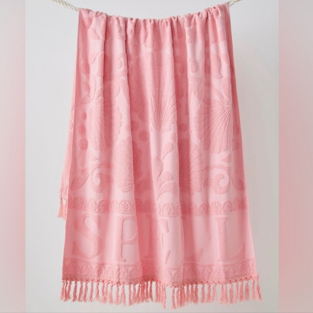 Spell & The Gypsy Collective Seashell Towel Pink